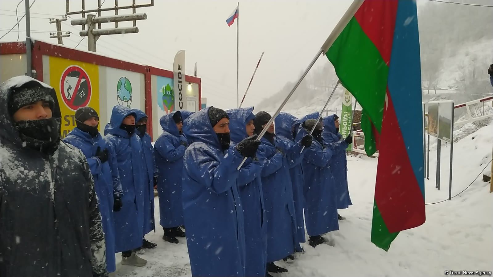 Laçın-Xankəndi yolunda etirazlar 75 gündür davam edir (FOTO)