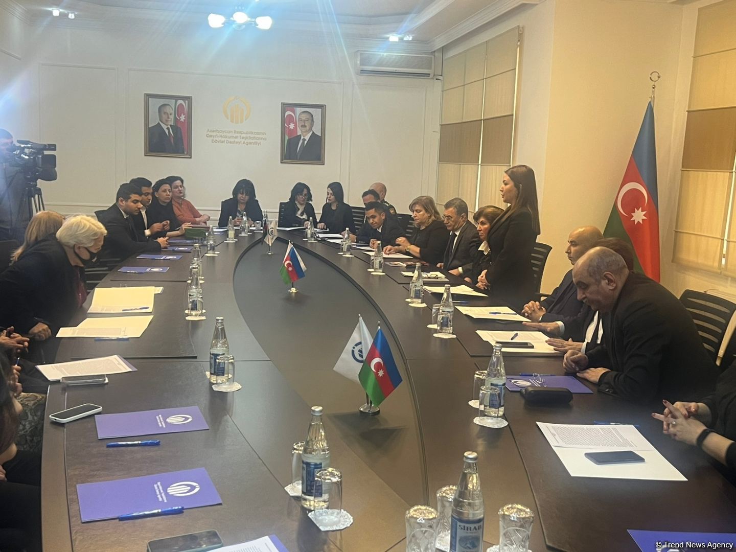 QHT-yə Dövlət Dəstəyi Agentliyində Xocalı soyqırımının ildönümü qeyd edilib (FOTO)