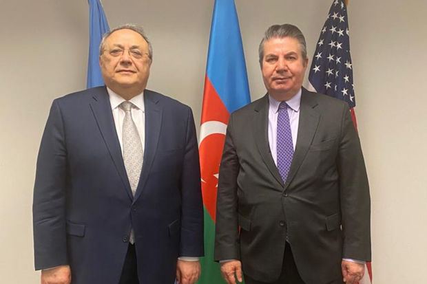 Azərbaycan və Türkiyənin BMT-dəki nümayəndələri arasında görüş olub