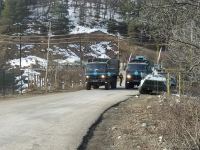 Sülhməramlılara aid 26 avtomobil Laçın yolundan keçib (FOTO)
