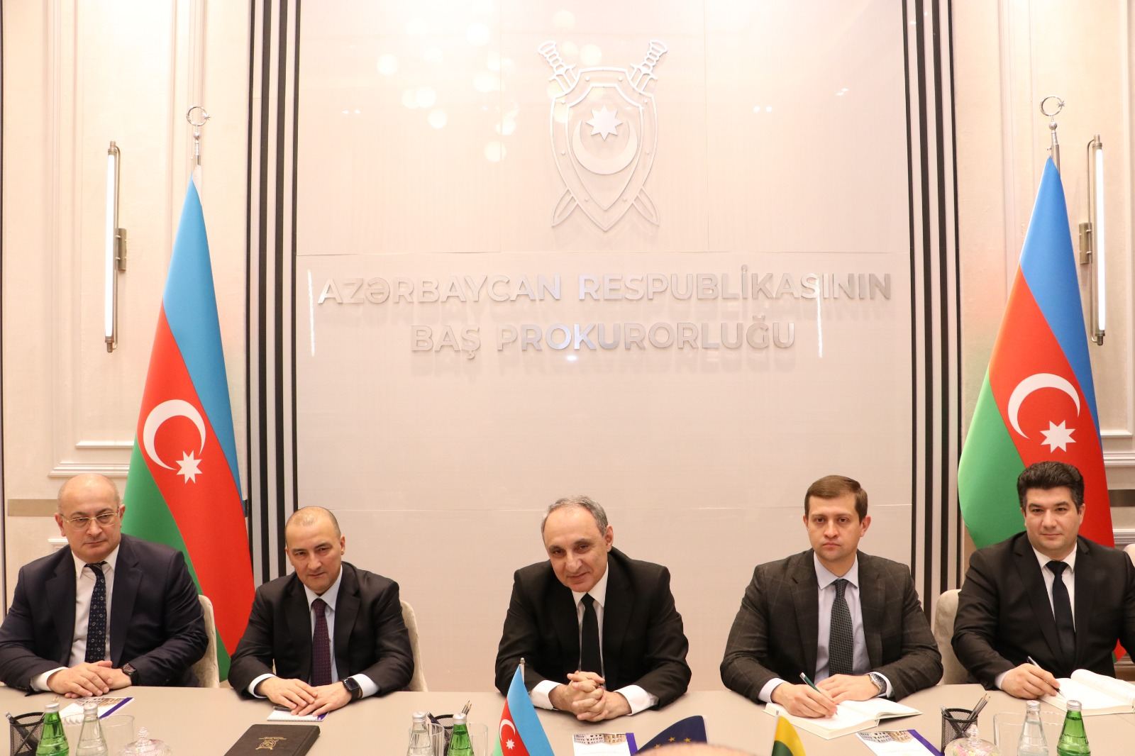 Kamran Əliyev Litvanın Xüsusi İstintaq Xidmətinin rəhbəri ilə görüşüb (FOTO)