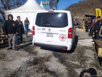 BQXK-ya məxsus avtomobillər Laçın yolundan keçib (FOTO)