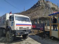 Səhər saatlarından indiyədək sülhməramlılara aid 37 avtomobil Laçın yolundan keçib (FOTO)