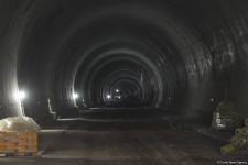 Horadiz-Ağbənd yolunda bütün tunellərin qazıntı işləri başa çatdırılıb (FOTO)