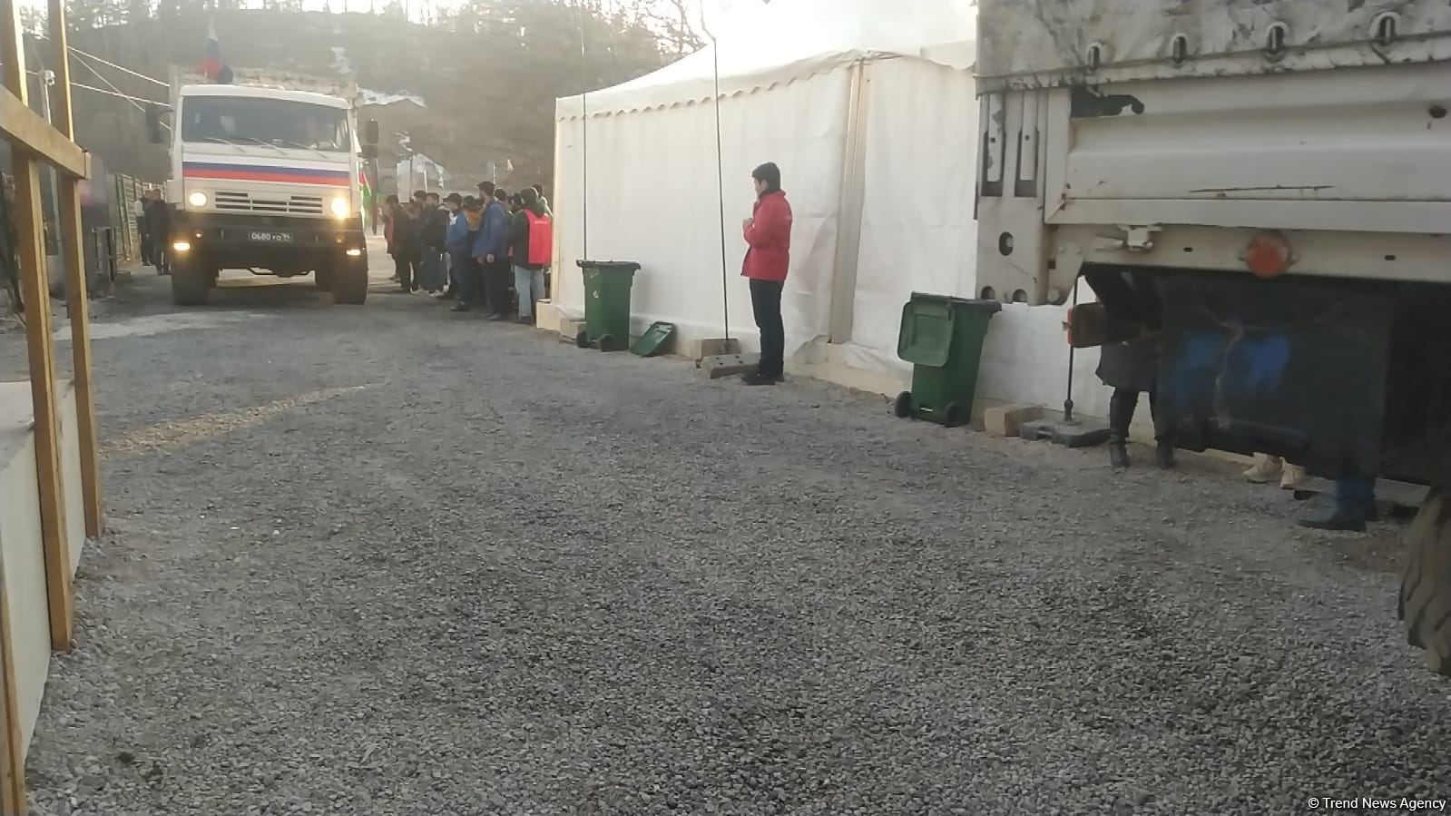 Bu gün 62 avtomobil Laçın yolundan keçib (FOTO)
