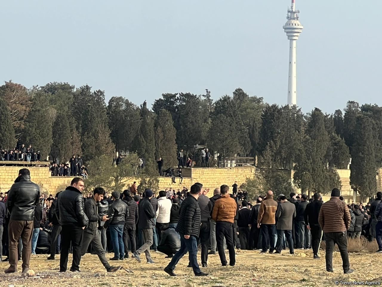Hacı Şahin dəfn olunub (FOTO)