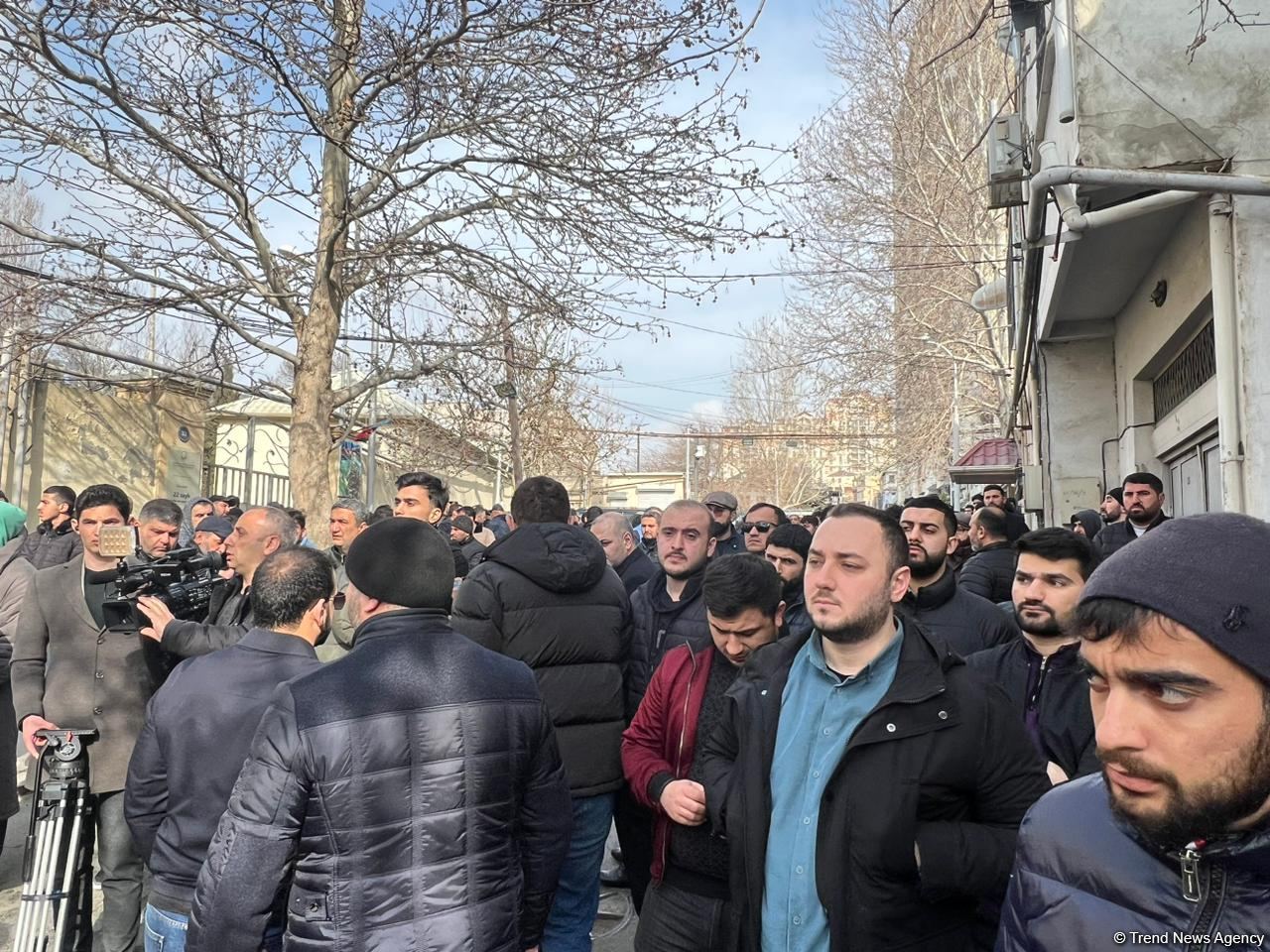 Hacı Şahinlə vida mərasimi keçirilir (FOTO)