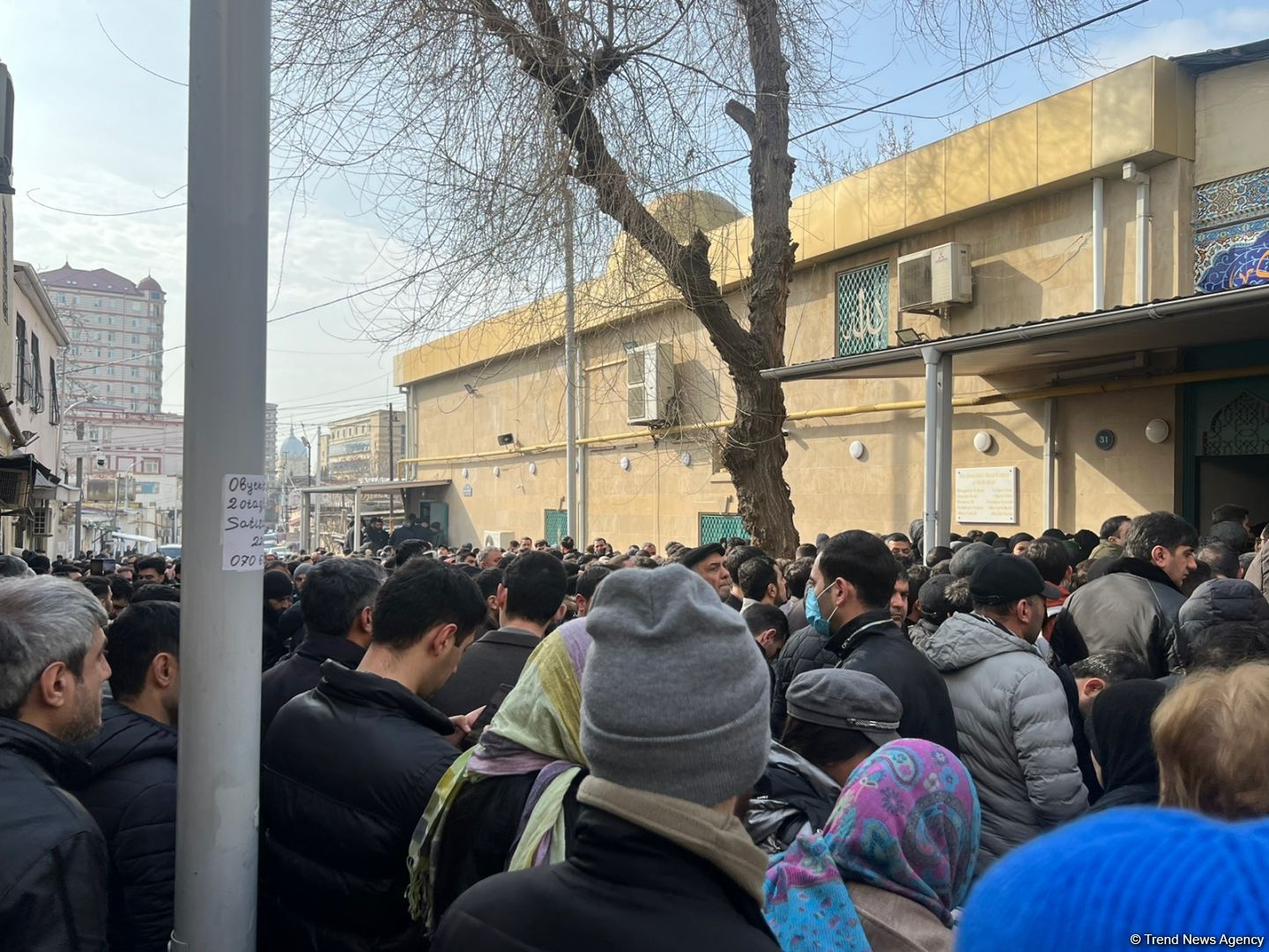 Hacı Şahinlə vida mərasimi keçirilir (FOTO)