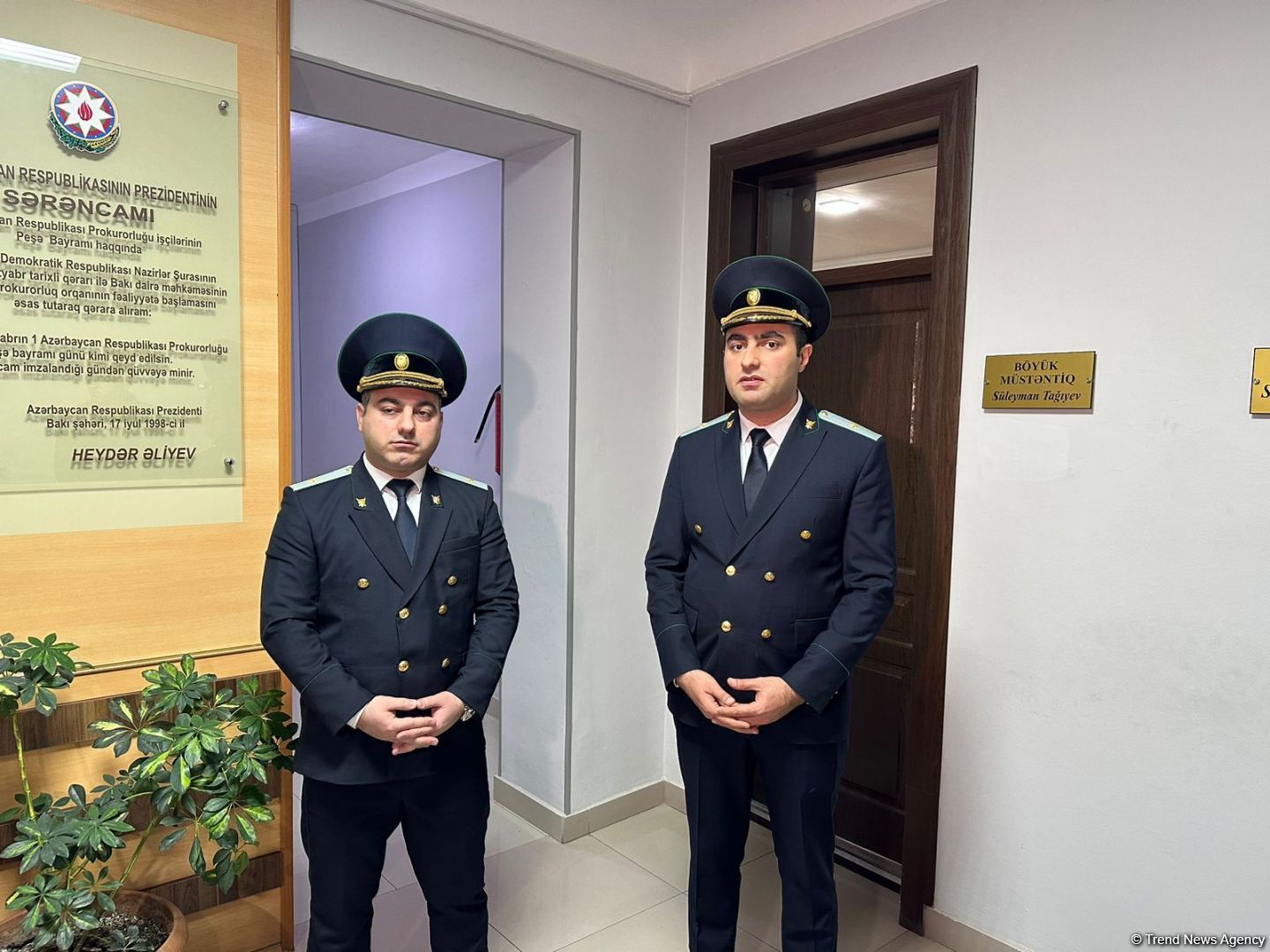 Bərdə rayon prokurorluğuna press-tur təşkil edilib (FOTO)