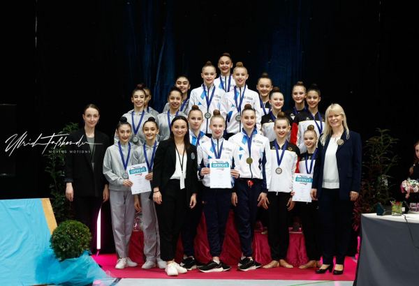 Bu dəfə gənc bədii gimnastlarımız fəxri kürsüdə (FOTO)