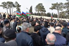 Şəhid Şəhriyar Əlibəyli dəfn olunub (FOTO)