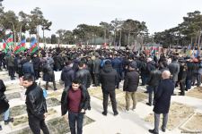 Şəhid Şəhriyar Əlibəyli dəfn olunub (FOTO)