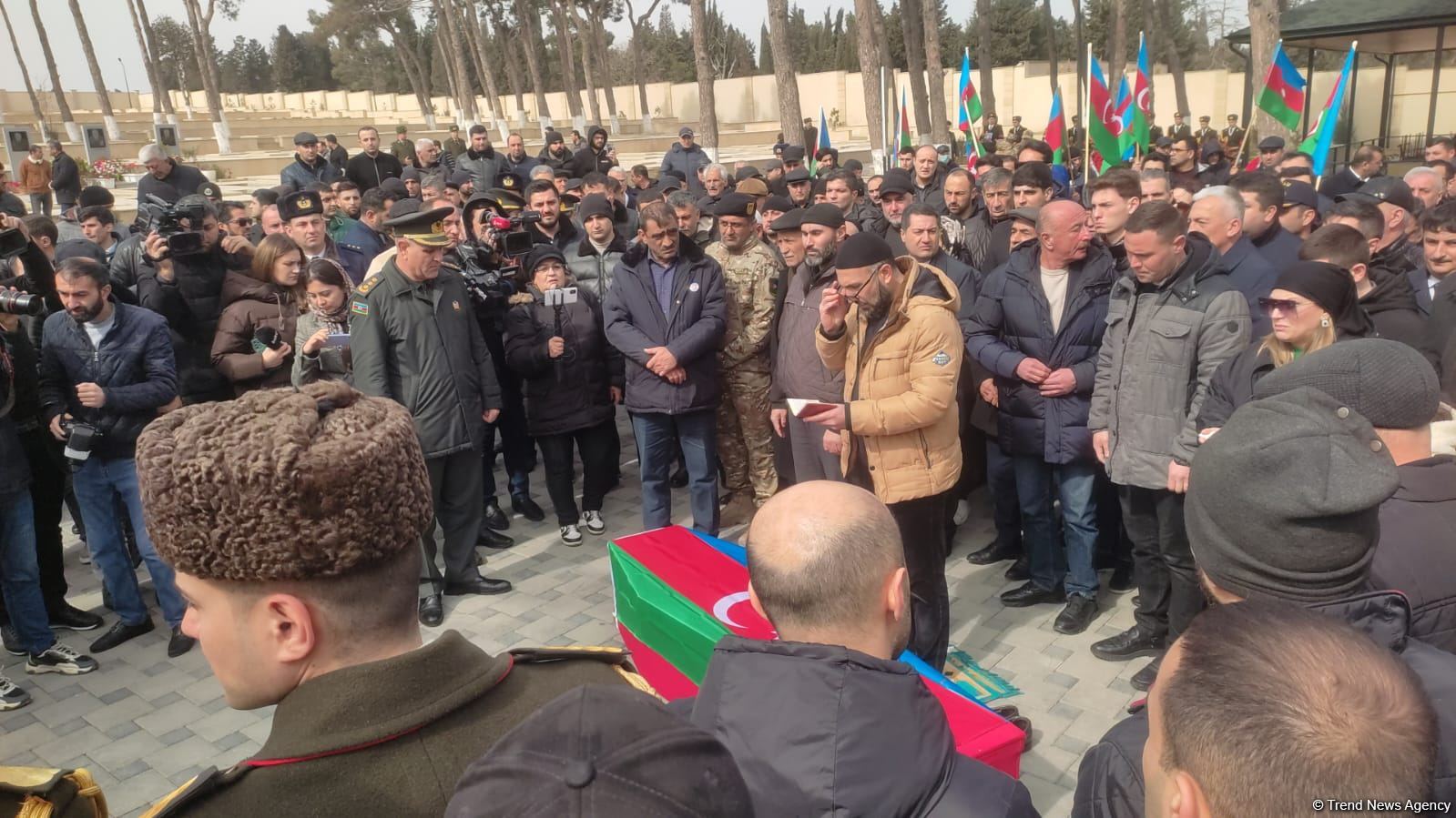 Şəhid Şəhriyar Əlibəyli dəfn olunub (FOTO)