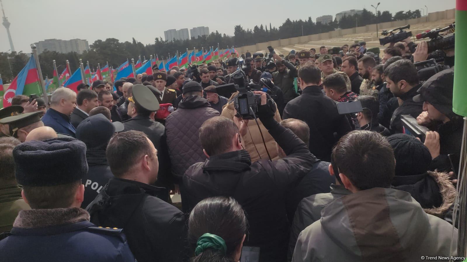Şəhid Şəhriyar Əlibəyli dəfn olunub (FOTO)
