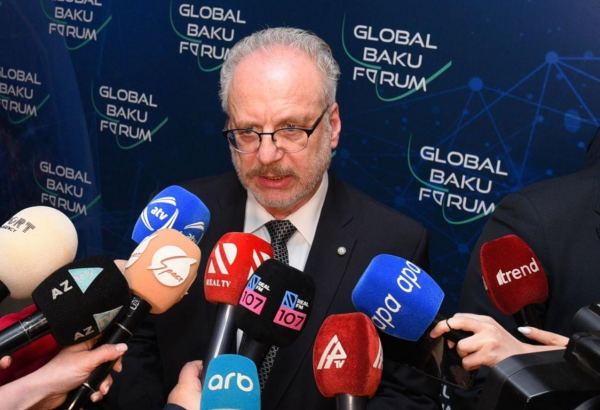 Azərbaycan Avropa İttifaqının vacib və etibarlı tərəfdaşıdır - Latviya Prezidenti