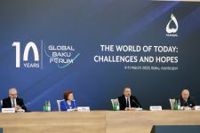 Prezident İlham Əliyev X Qlobal Bakı Forumunda iştirak edib (FOTO/VİDEO) (YENİLƏNİB-4)