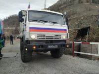 Sülhməramlılara aid daha 8 maşın Laçın yolundan maneəsiz keçib (FOTO)