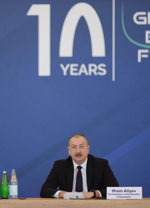 Prezident İlham Əliyev X Qlobal Bakı Forumunda iştirak edib (FOTO/VİDEO) (YENİLƏNİB-4)