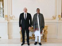 Prezident İlham Əliyev Nobel sülh mükafatı laureatı Kailaş Satyartini qəbul edib (FOTO/VİDEO) (YENİLƏNİB)