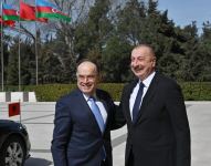 Prezident İlham Əliyev Albaniya Prezidenti Bayram Beqay ilə görüşüb (FOTO/VİDEO) (YENİLƏNİB)