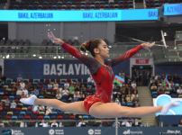 Idman Gimnastika üzrə FIG Dünya Kubokunun son gününün ən gözəl anları (FOTO)