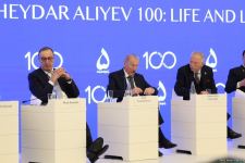Bakıda “Heydər Əliyev 100: Həyatı və irsi” adlı tədbir keçirilir (FOTO)