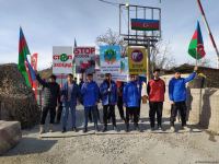 Laçın-Xankəndi yolunda etiraz aksiyası 3 aydır davam edir (FOTO)