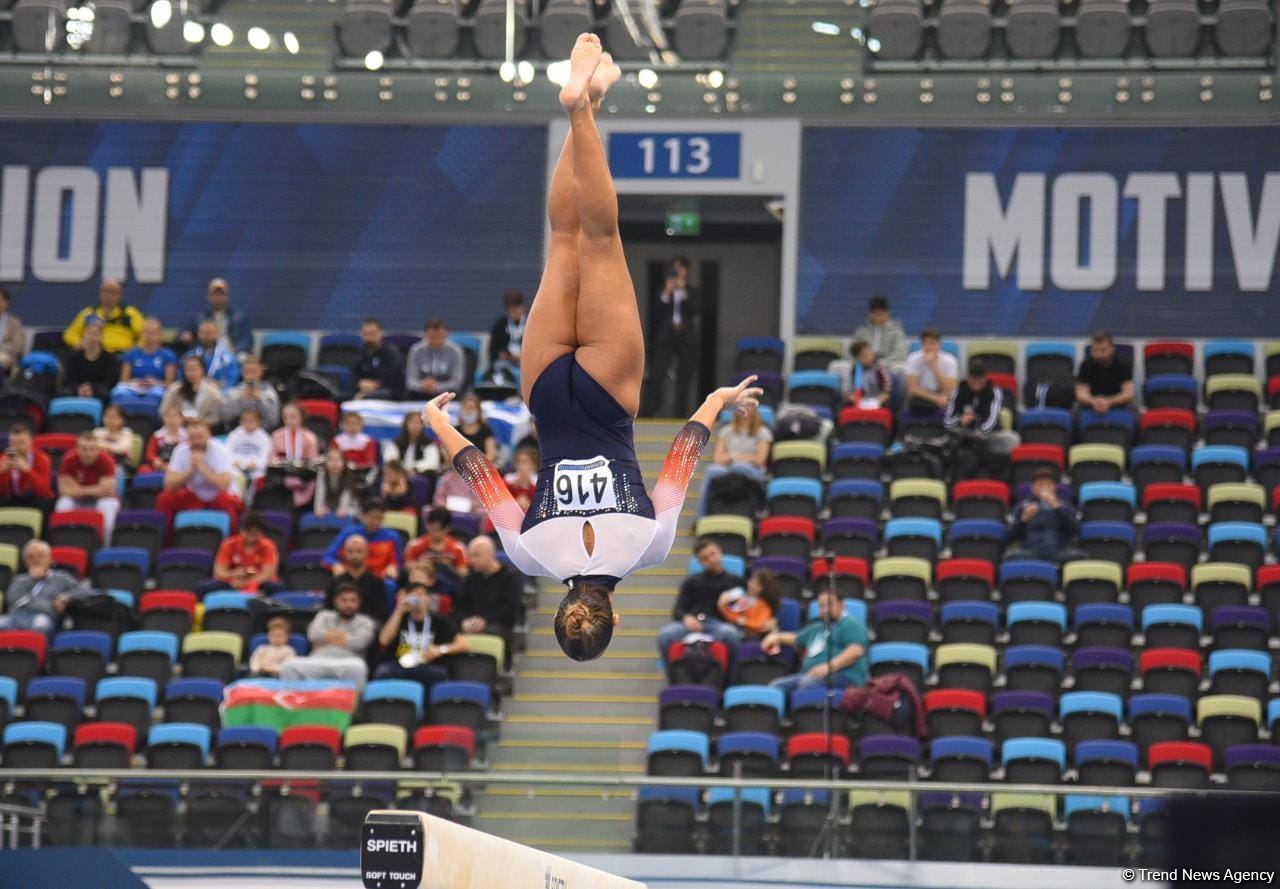 Idman Gimnastika üzrə FIG Dünya Kubokunun son gününün ən gözəl anları (FOTO)