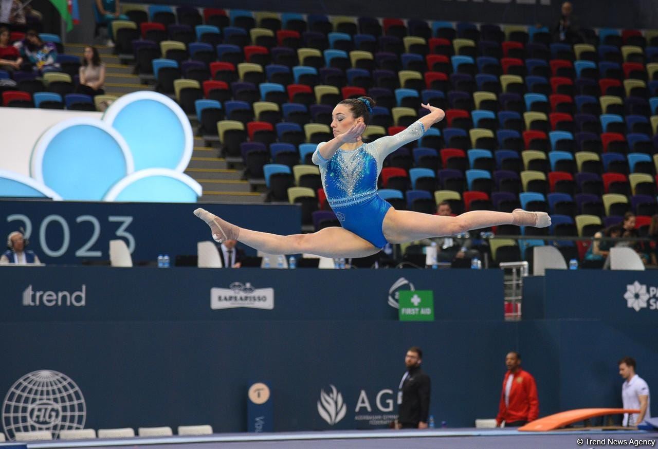 Idman Gimnastika üzrə FIG Dünya Kubokunun son gününün ən gözəl anları (FOTO)