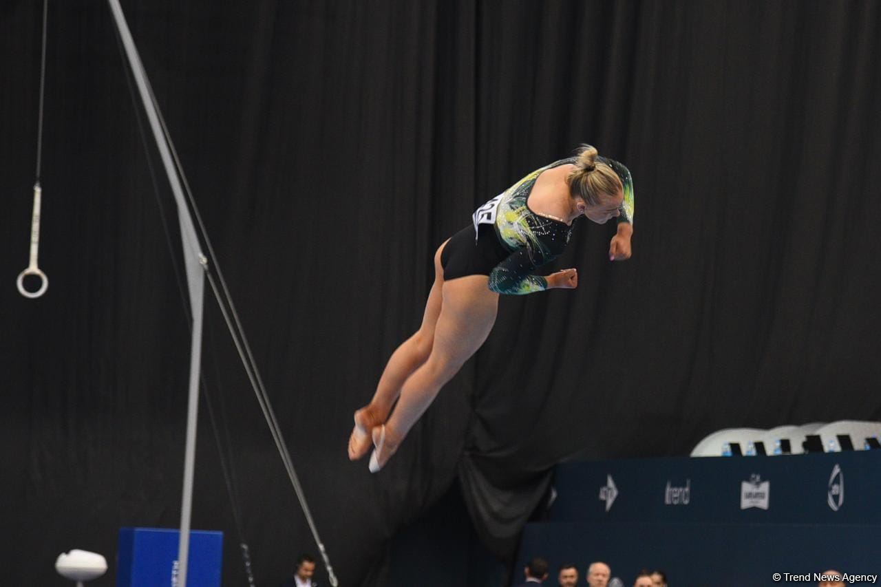 Idman Gimnastika üzrə FIG Dünya Kubokunun son gününün ən gözəl anları (FOTO)