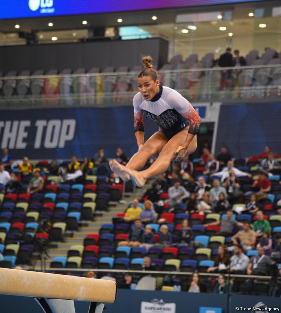 Idman Gimnastika üzrə FIG Dünya Kubokunun son gününün ən gözəl anları (FOTO)