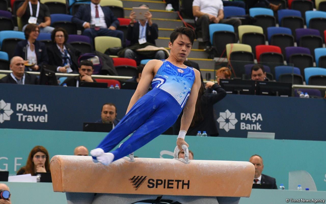 Idman Gimnastika üzrə FIG Dünya Kubokunun son gününün ən gözəl anları (FOTO)