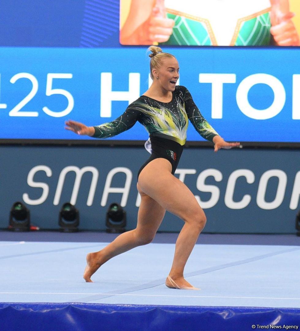 Idman Gimnastika üzrə FIG Dünya Kubokunun son gününün ən gözəl anları (FOTO)