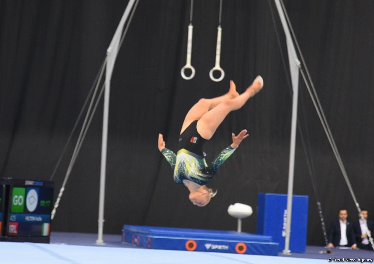 Idman Gimnastika üzrə FIG Dünya Kubokunun son gününün ən gözəl anları (FOTO)