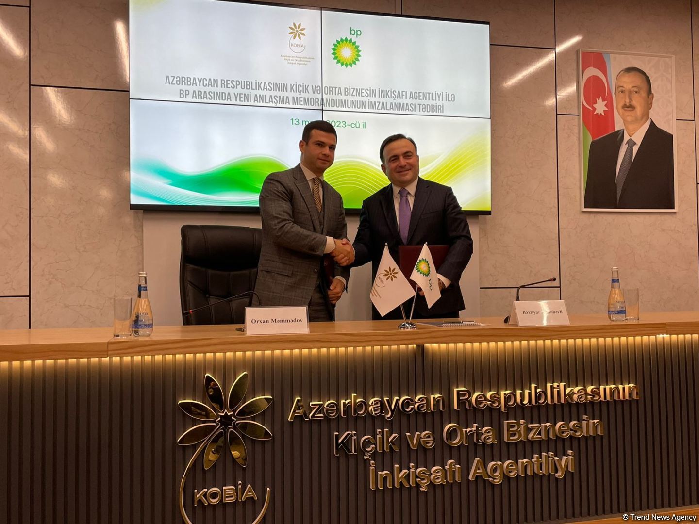KOBİA və bp arasında əməkdaşlığa dair Anlaşma Memorandumu imzalanıb (FOTO)