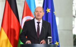 Azərbaycan Prezidenti və Almaniya Kansleri birgə mətbuat konfransı keçiriblər (FOTO/VİDEO) (YENİLƏNİB)