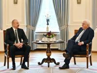 Prezident İlham Əliyevin Berlində Almaniya Prezidenti Frank-Valter Ştaynmayer ilə geniş tərkibdə görüşü keçirilib (FOTO/VİDEO) (YENİLƏNİB-2)