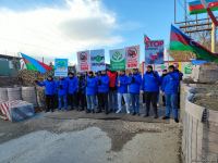 Laçın-Xankəndi yolunda etiraz aksiyası 93 gündür davam edir (FOTO)