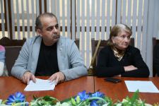 Görkəmli teatr rejissorunun 100 illik yubileyi keçirilib (FOTO)