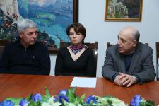 Görkəmli teatr rejissorunun 100 illik yubileyi keçirilib (FOTO)