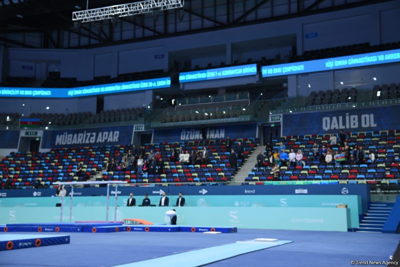 İdman və akrobatika gi̇mnasti̇kası üzrə Azərbaycan bi̇ri̇nci̇li̇yi̇ və Bakı çempi̇onatına start verilib (FOTO)