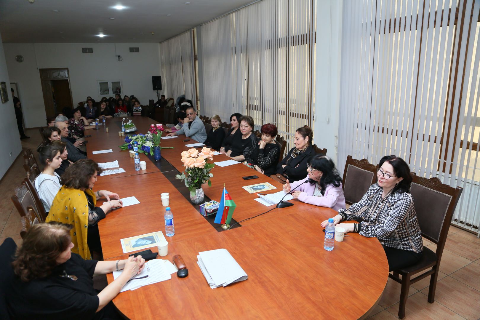 Görkəmli teatr rejissorunun 100 illik yubileyi keçirilib (FOTO)