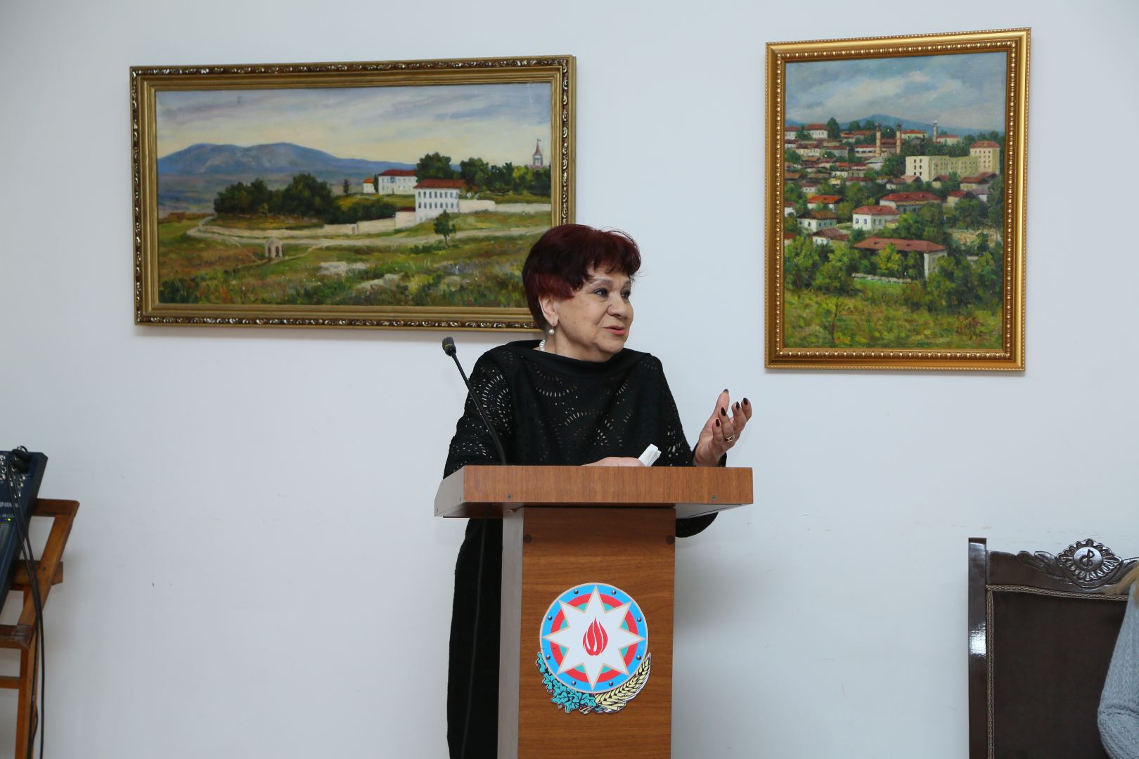 Görkəmli teatr rejissorunun 100 illik yubileyi keçirilib (FOTO)