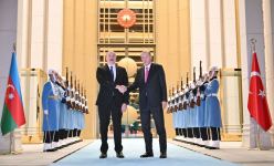 Prezident İlham Əliyevin Türkiyə Prezidenti Rəcəb Tayyib Ərdoğanla görüşü olub (YENİLƏNİB-2) (FOTO/VİDEO)