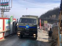 Sülhməramlılara aid daha 7 maşın Laçın yolundan maneəsiz keçib (FOTO)