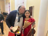 Filarmoniyada Orxan Həşimovun rəhbərliyi ilə Qara Qarayev adına Dövlət Kamera Orkestri çıxış edib (FOTO)