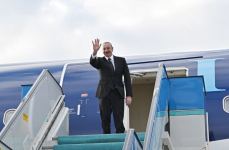 Prezident İlham Əliyevin Türkiyəyə səfəri başa çatıb (FOTO/VİDEO)