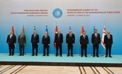 Prezident İlham Əliyev Türk Dövlətləri Təşkilatının Dövlət Başçılarının Fövqəladə Zirvə görüşündə iştirak edib (FOTO/VİDEO) (YENİLƏNİB-3)