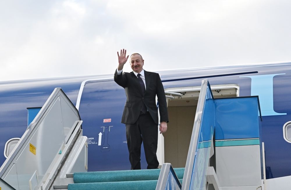 Prezident İlham Əliyevin Türkiyəyə səfəri başa çatıb (FOTO/VİDEO)