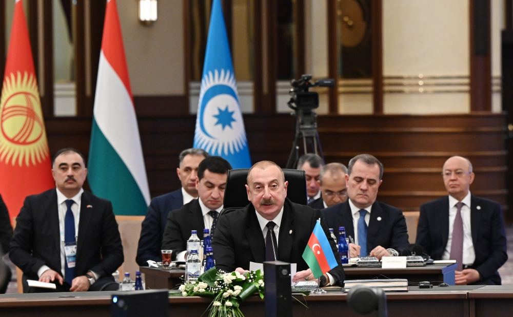Prezident İlham Əliyev Türk Dövlətləri Təşkilatının Dövlət Başçılarının Fövqəladə Zirvə görüşündə iştirak edib (FOTO/VİDEO) (YENİLƏNİB-3)